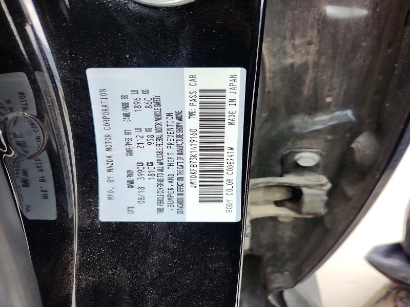 Aukcja sprzedaży 2019 Mazda Cx-3, vin: JM1DKFB73K1419160, numer aukcji: 61383326