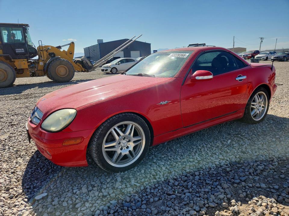 2002 Mercedes-benz Slk მანქანა იყიდება აუქციონზე, vin: WDBKK65F82F238339, აუქციონის ნომერი: 63228366