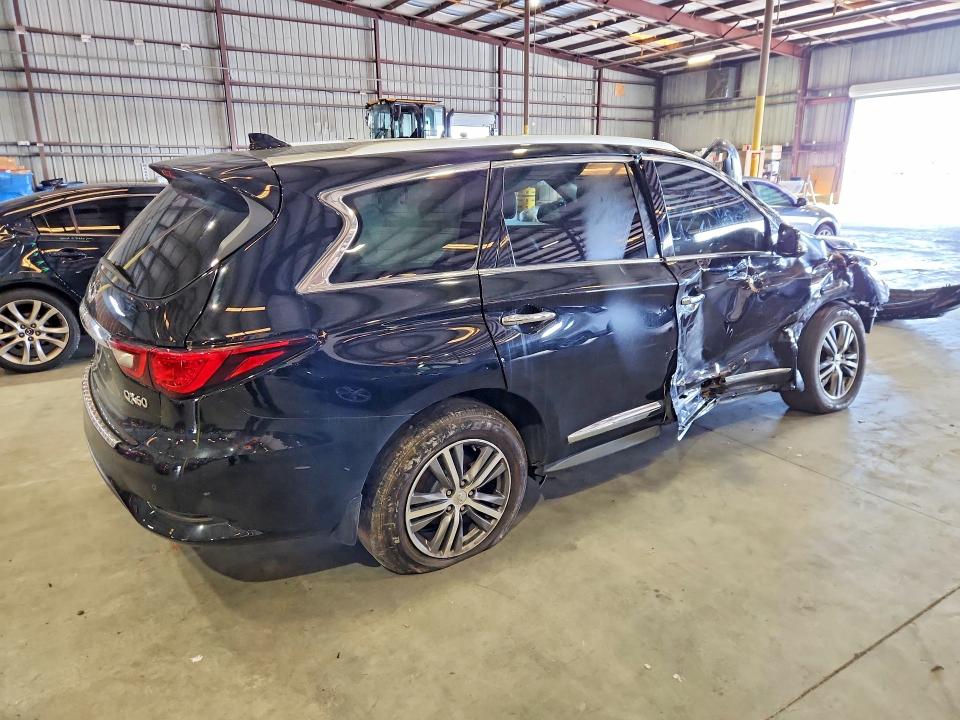 61163226 :رقم المزاد ، 5N1DL0MM2KC562436 vin ، 2019 Infiniti Qx60 مزاد بيع