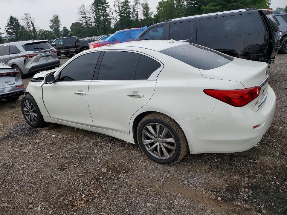 2015 Infiniti Q50 მანქანა იყიდება აუქციონზე, vin: JN1BV7ARXFM400670, აუქციონის ნომერი: 62787896