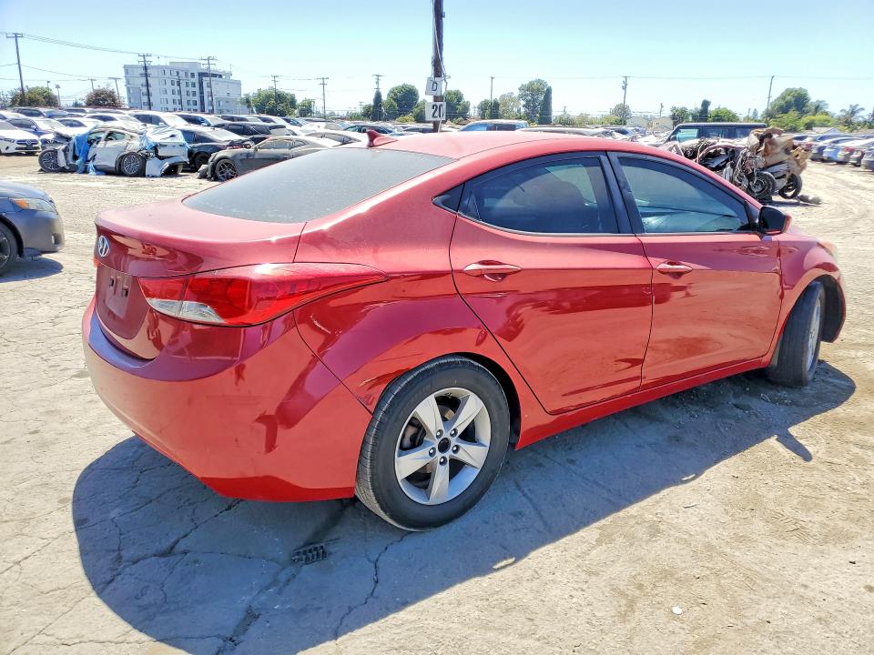 2013 Hyundai Elantra Gl მანქანა იყიდება აუქციონზე, vin: KMHDH4AE2DU947692, აუქციონის ნომერი: 85455195
