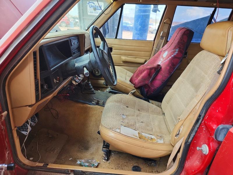 59931806 :رقم المزاد ، 1JCHX7815HT014733 vin ، 1987 Jeep Cherokee مزاد بيع
