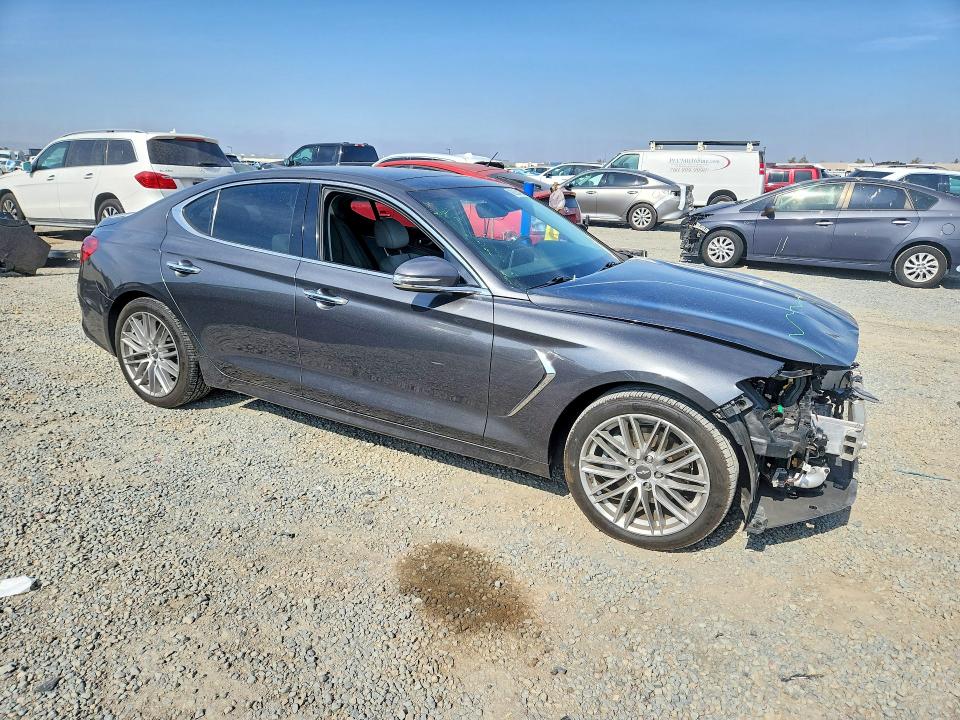 2021 Genesis G70 მანქანა იყიდება აუქციონზე, vin: KMTG34LA7MU067020, აუქციონის ნომერი: 62855426