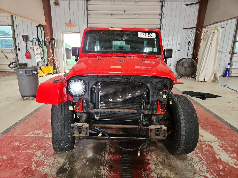 Aukcja sprzedaży 2017 Jeep Wrangler Unlimited, vin: 1C4BJWEG8HL588237, numer aukcji: 61311556