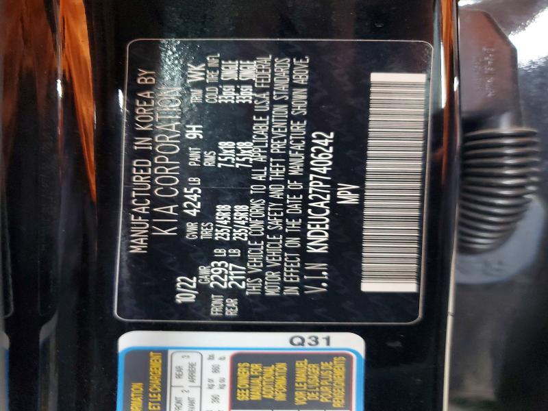 59252846 :رقم المزاد ، KNDEUCA27P7406242 vin ، 2023 Kia Seltos مزاد بيع