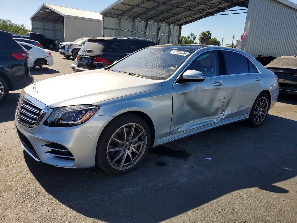 2019 Mercedes-benz S მანქანა იყიდება აუქციონზე, vin: WDDUG6GB7KA468043, აუქციონის ნომერი: 61302346