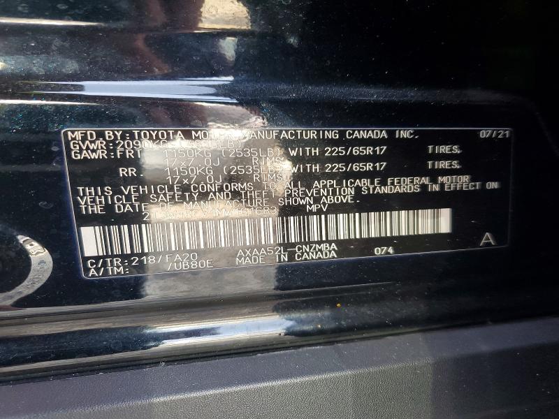 Продаж на аукціоні авто 2021 Toyota Rav4, vin: 2T3W1RFV1MW161683, номер лоту: 63285156