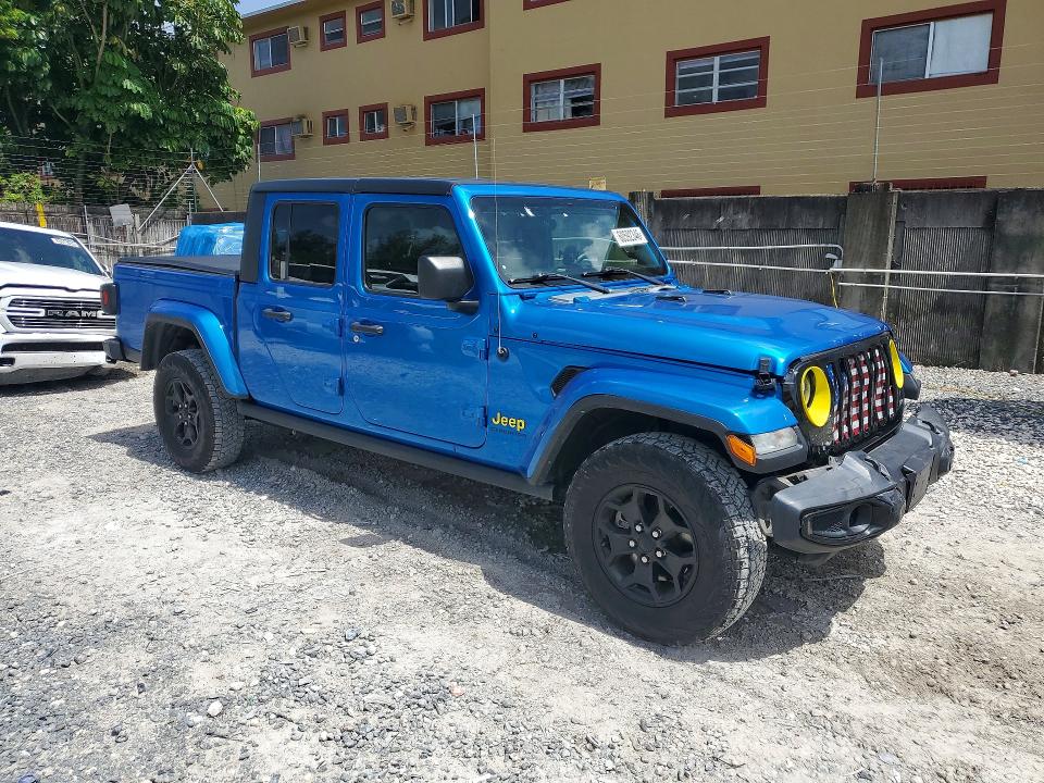 60592346 :رقم المزاد ، 1C6HJTAG2ML598827 vin ، 2021 Jeep Gladiator مزاد بيع