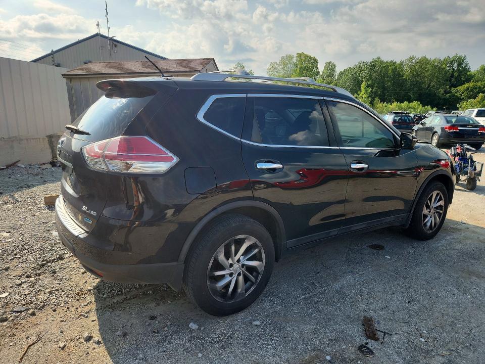 61797626 :رقم المزاد ، 5N1AT2MV0EC857174 vin ، 2014 Nissan Rogue مزاد بيع