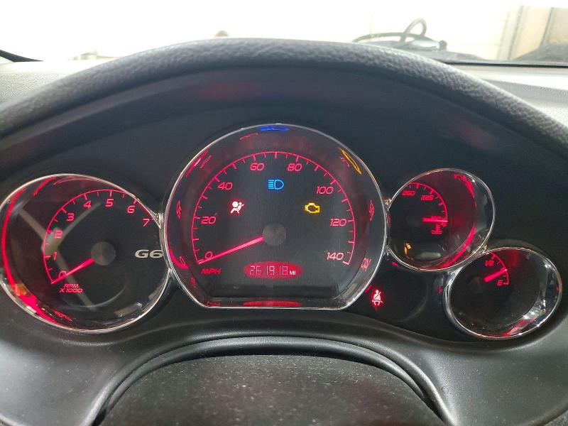 62074856 :رقم المزاد ، 1G2ZH17N184128134 vin ، 2008 Pontiac G6 مزاد بيع