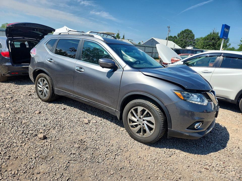 2015 Nissan Rogue მანქანა იყიდება აუქციონზე, vin: 5N1AT2MV3FC779555, აუქციონის ნომერი: 60983256