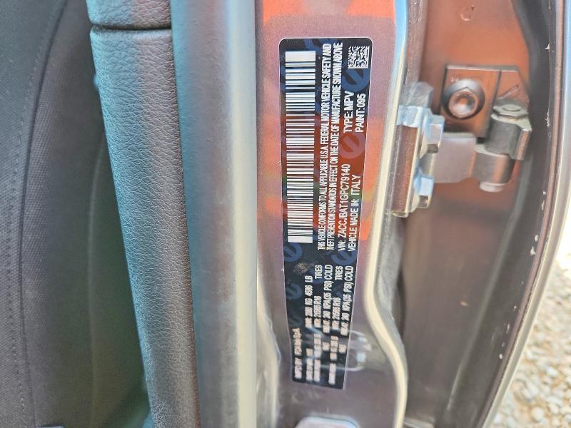 59321286 :رقم المزاد ، ZACCJBAT1GPC79140 vin ، 2016 Jeep Renegade مزاد بيع