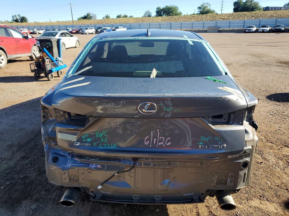2015 Lexus Is მანქანა იყიდება აუქციონზე, vin: JTHBF1D21F5060744, აუქციონის ნომერი: 60423746