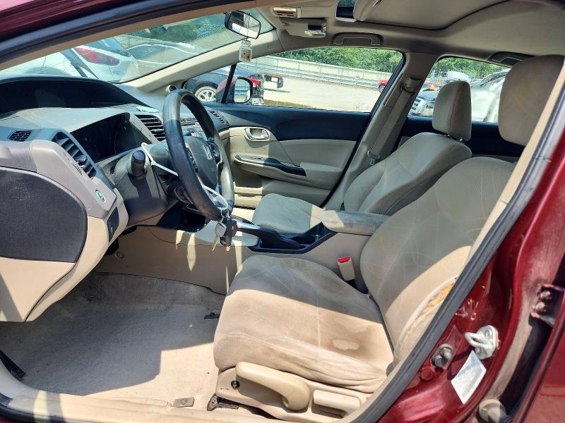 Продажа на аукционе авто 2012 Honda Civic, vin: 19XFB2F87CE321509, номер лота: 60754206