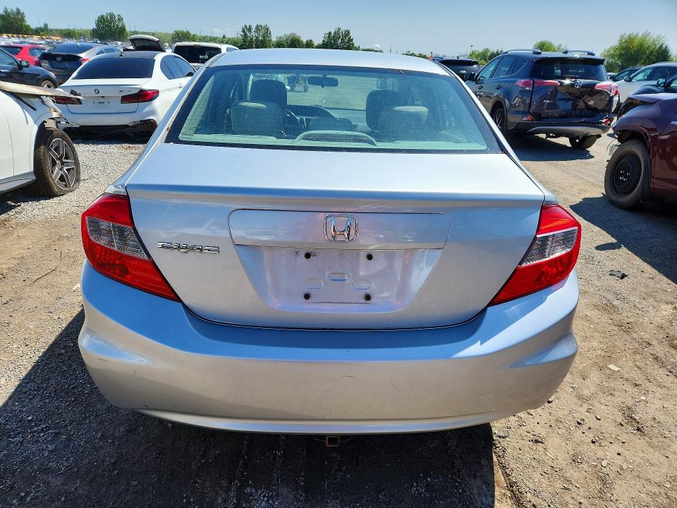 61114446 :رقم المزاد ، 2HGFB2F57CH033212 vin ، 2012 Honda Civic مزاد بيع