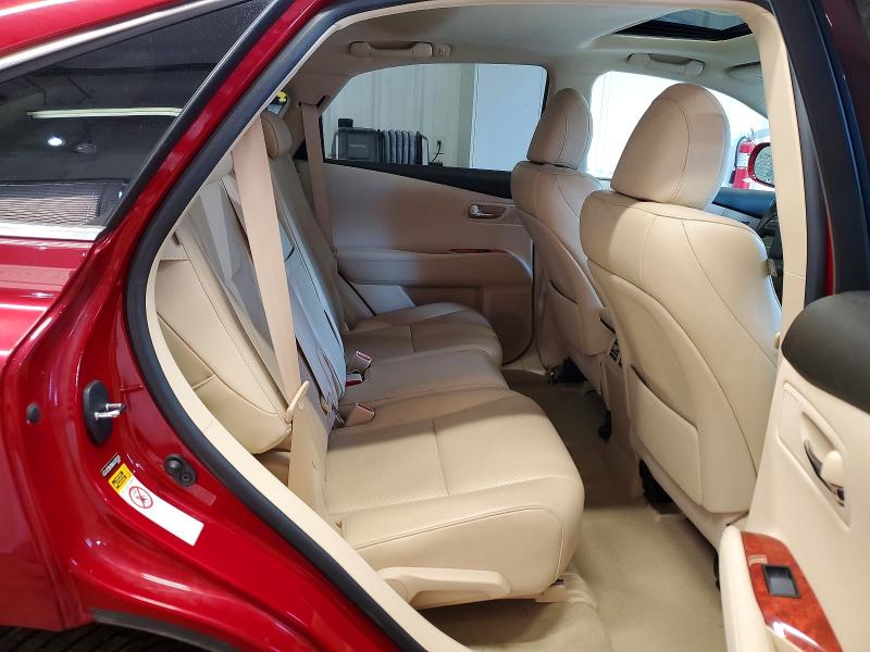 Aukcja sprzedaży 2010 Lexus Rx, vin: 2T2BK1BA6AC070328, numer aukcji: 60432306