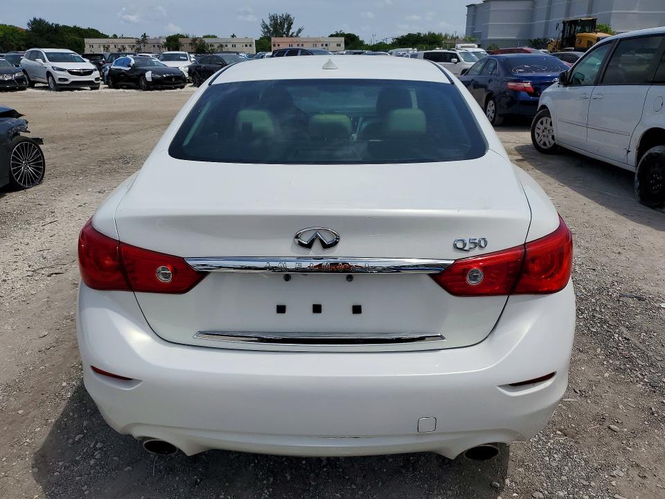 Продаж на аукціоні авто 2015 Infiniti Q50, vin: JN1BV7AP8FM330553, номер лоту: 61066216