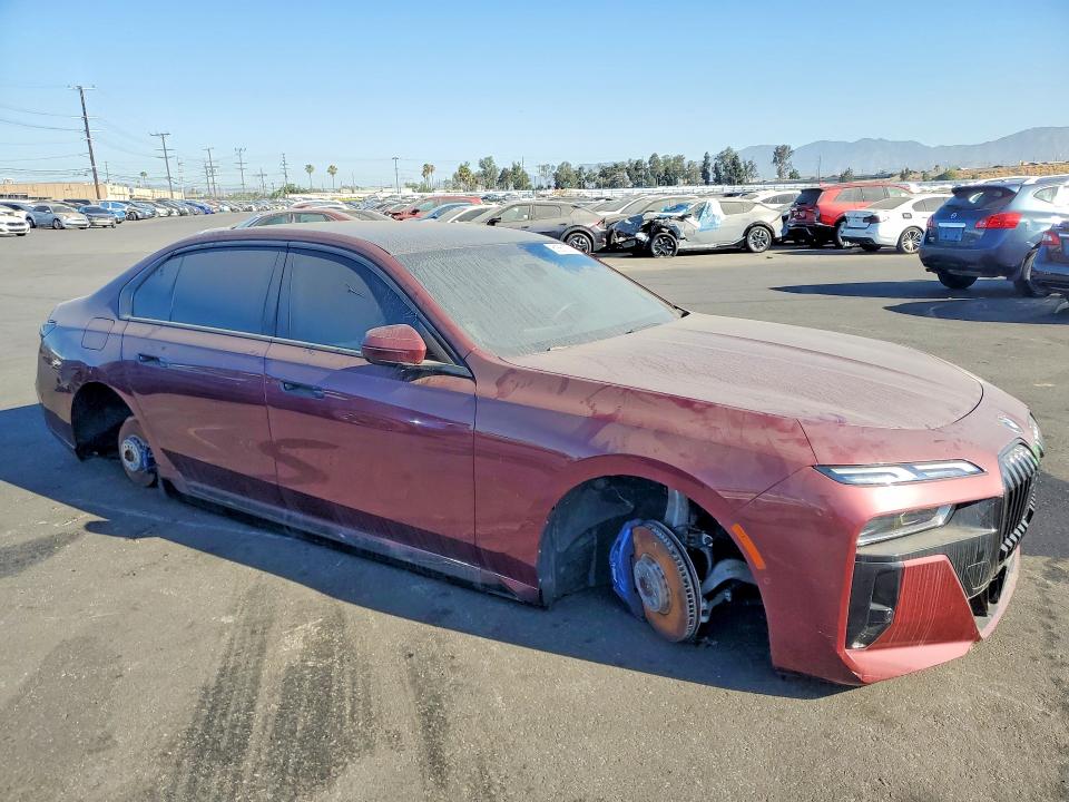 2023 Bmw I7 მანქანა იყიდება აუქციონზე, vin: WBY53EJ06PCM40952, აუქციონის ნომერი: 61561576