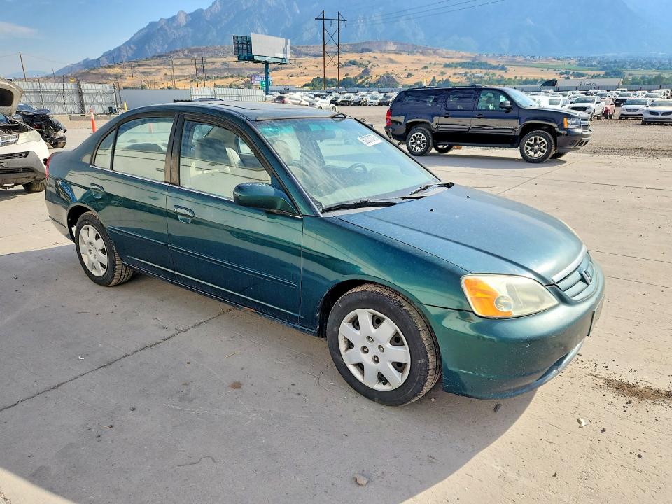 Aukcja sprzedaży 2002 Honda Civic, vin: 1HGES25812L038480, numer aukcji: 62859376