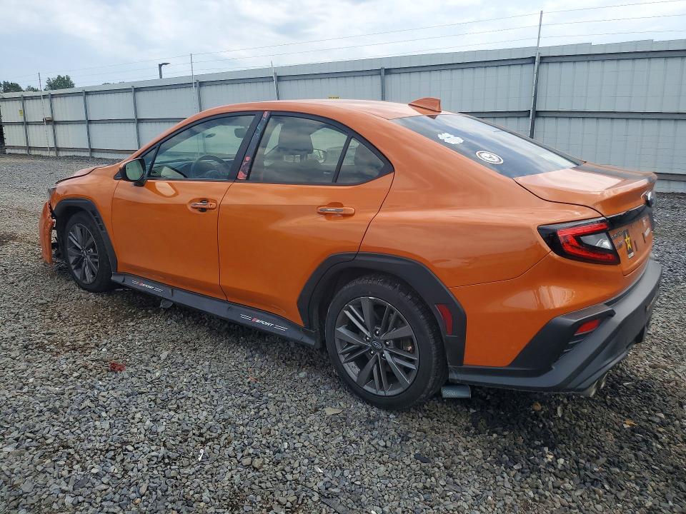 2022 Subaru Wrx მანქანა იყიდება აუქციონზე, vin: JF1VBAB60N8032324, აუქციონის ნომერი: 60947336