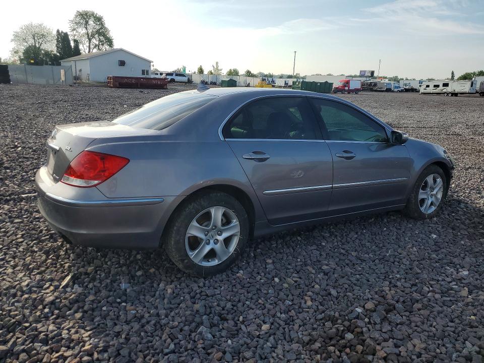 59958866 :رقم المزاد ، JH4KB16535C001238 vin ، 2005 Acura Rl مزاد بيع