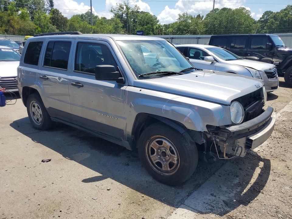 2015 Jeep Patriot მანქანა იყიდება აუქციონზე, vin: 1C4NJPBB9FD274342, აუქციონის ნომერი: 59638786