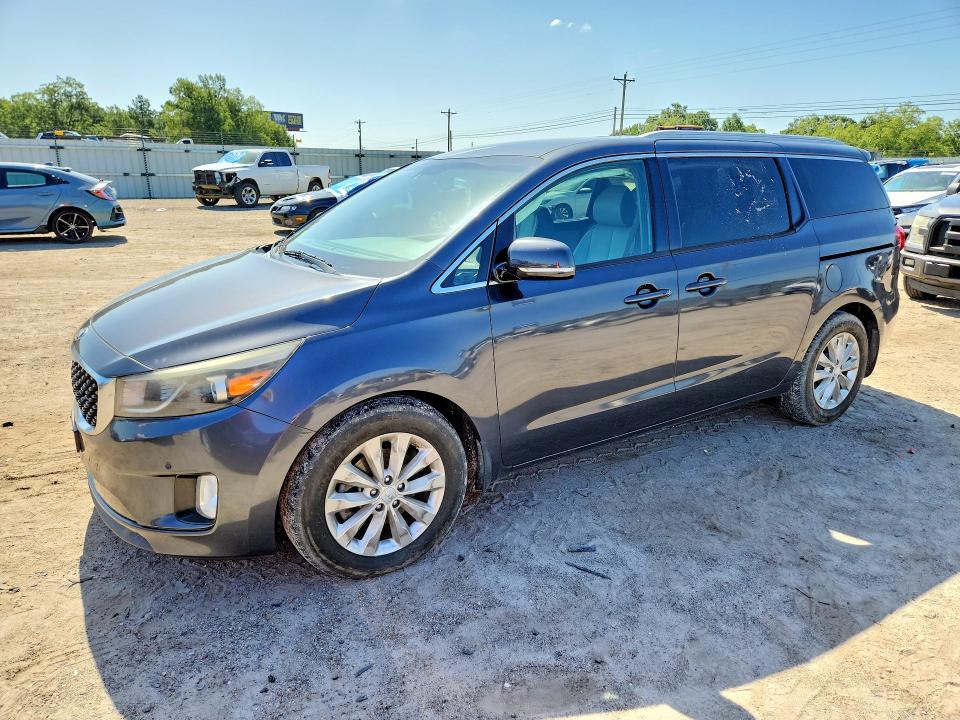 61171336 :رقم المزاد ، KNDMC5C12H6334324 vin ، 2017 Kia Sedona مزاد بيع