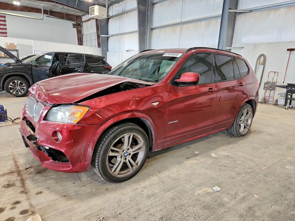 Auction sale of the 2013 Bmw X3, vin: 5UXWX9C56D0A19614, lot number: 61695856