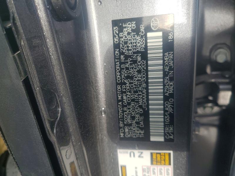 Продаж на аукціоні авто 2023 Toyota Crown, vin: JTDAAAAF8P3007202, номер лоту: 59015846