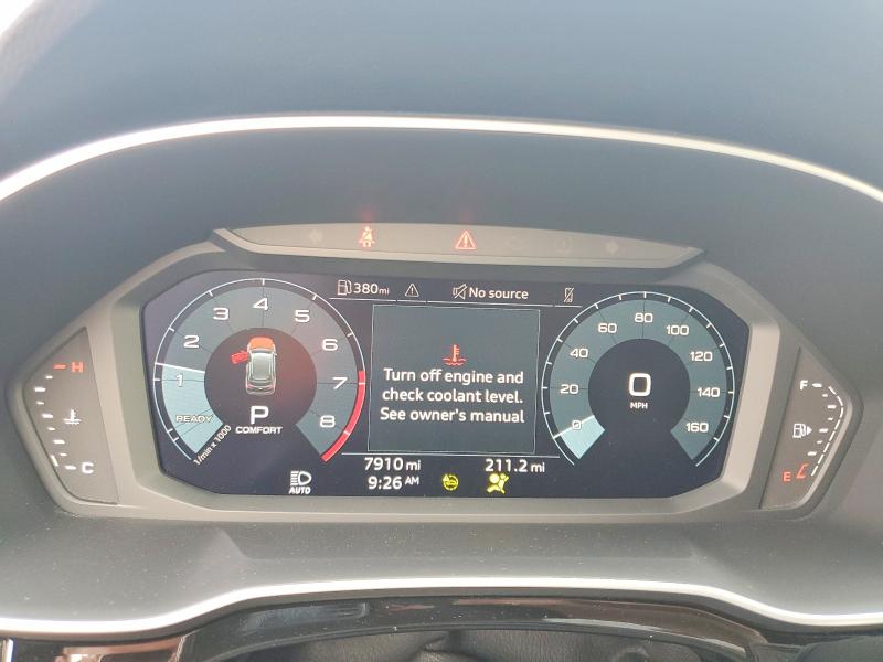 62312736 :رقم المزاد ، WA1EECF35P1117145 vin ، 2023 Audi Q3 مزاد بيع