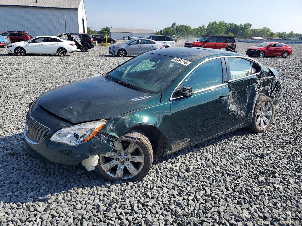 60491156 :رقم المزاد ، 2G4GN5EX9F9241973 vin ، 2015 Buick Regal مزاد بيع