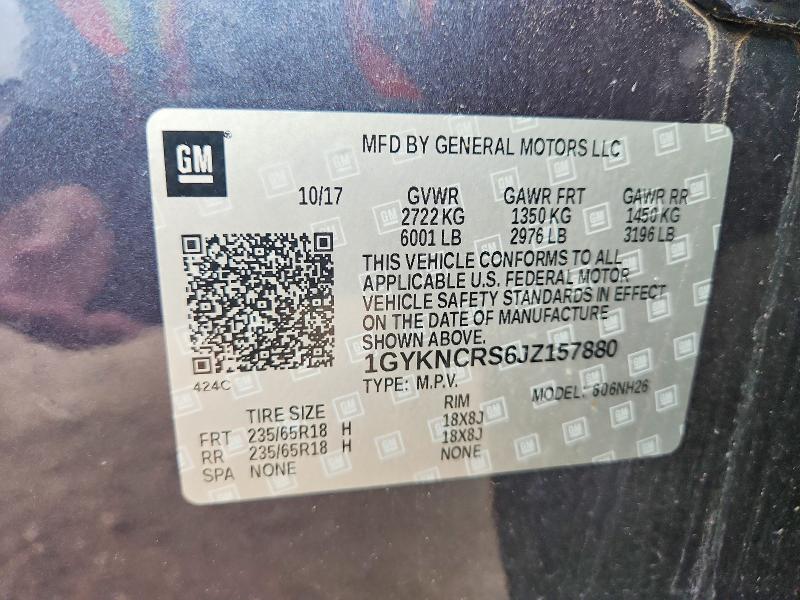 Продажа на аукционе авто 2018 Cadillac Xt5, vin: 1GYKNCRS6JZ157880, номер лота: 61496526