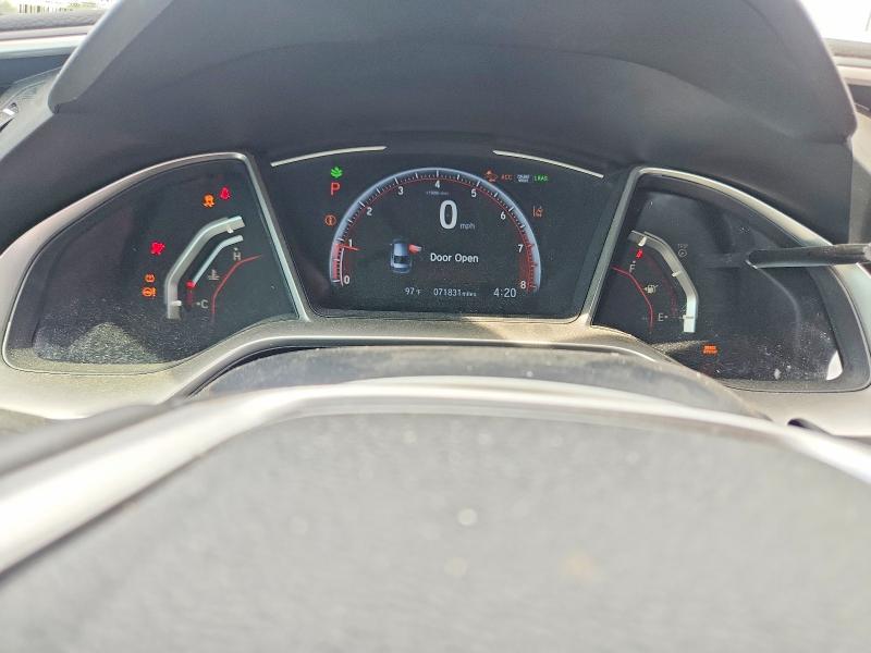 2020 Honda Civic მანქანა იყიდება აუქციონზე, vin: 2HGFC2F8XLH502560, აუქციონის ნომერი: 61095626