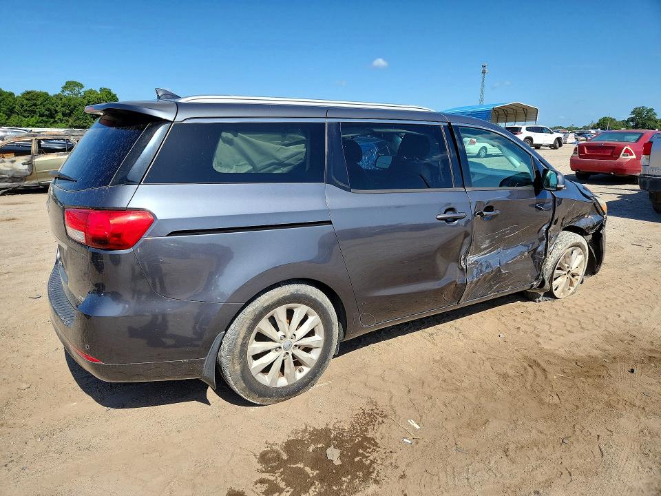 61171336 :رقم المزاد ، KNDMC5C12H6334324 vin ، 2017 Kia Sedona مزاد بيع