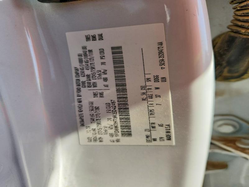 2019 Ford F350 მანქანა იყიდება აუქციონზე, vin: 1FD8W3HT9KED42467, აუქციონის ნომერი: 59111316