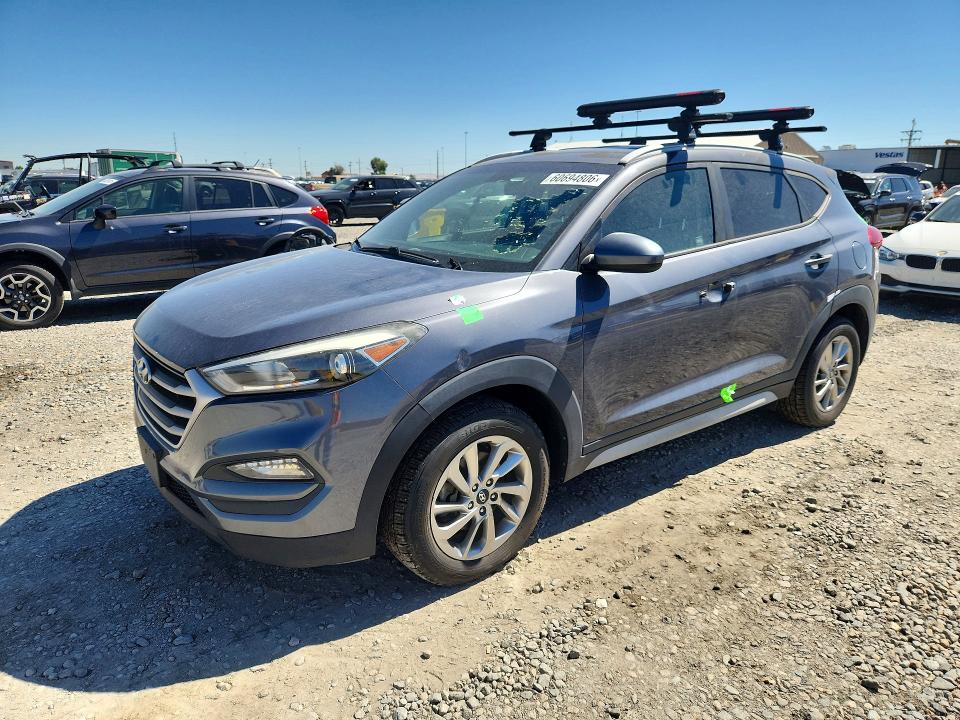 2018 Hyundai Tucson მანქანა იყიდება აუქციონზე, vin: KM8J3CA42JU648010, აუქციონის ნომერი: 60694806