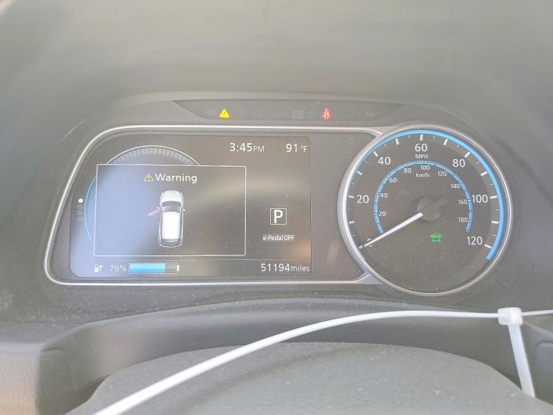 59323426 :رقم المزاد ، 1N4AZ1CV2MC551435 vin ، 2021 Nissan Leaf مزاد بيع