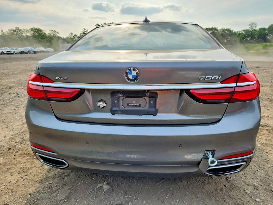 Продаж на аукціоні авто 2017 Bmw 750, vin: WBA7F2C56HG422399, номер лоту: 60820796