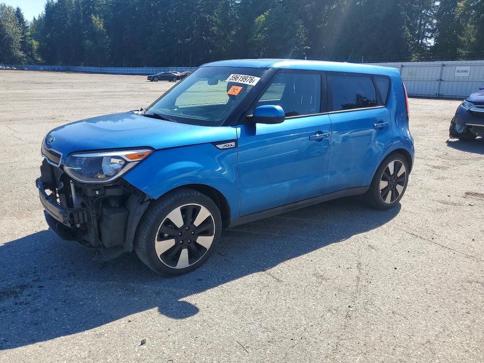 2016 Kia Soul მანქანა იყიდება აუქციონზე, vin: KNDJP3A53G7393280, აუქციონის ნომერი: 59619976