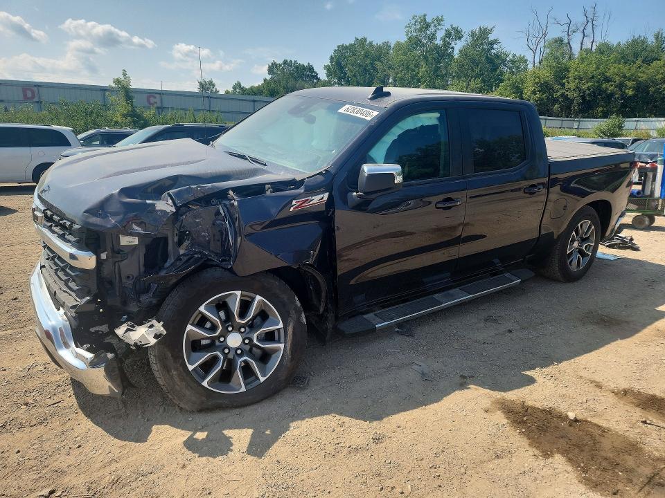 62830486 :رقم المزاد ، 2GCUDDED1R1219737 vin ، 2024 Chevrolet Silverado مزاد بيع