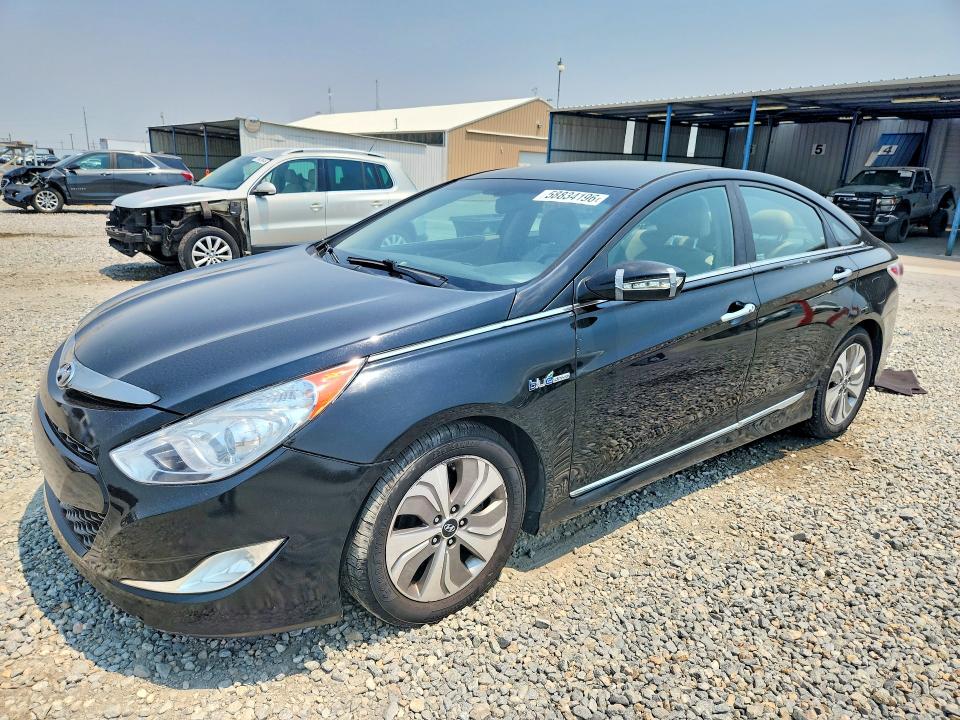 2015 Hyundai Sonata Hybrid მანქანა იყიდება აუქციონზე, vin: KMHEC4A42FA125411, აუქციონის ნომერი: 58834196