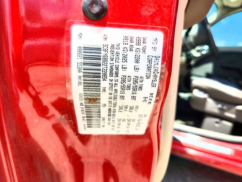 Auction sale of the 2002 Chrysler Pt Cruiser, vin: 3C8FY68B22T220854, lot number: 61008036