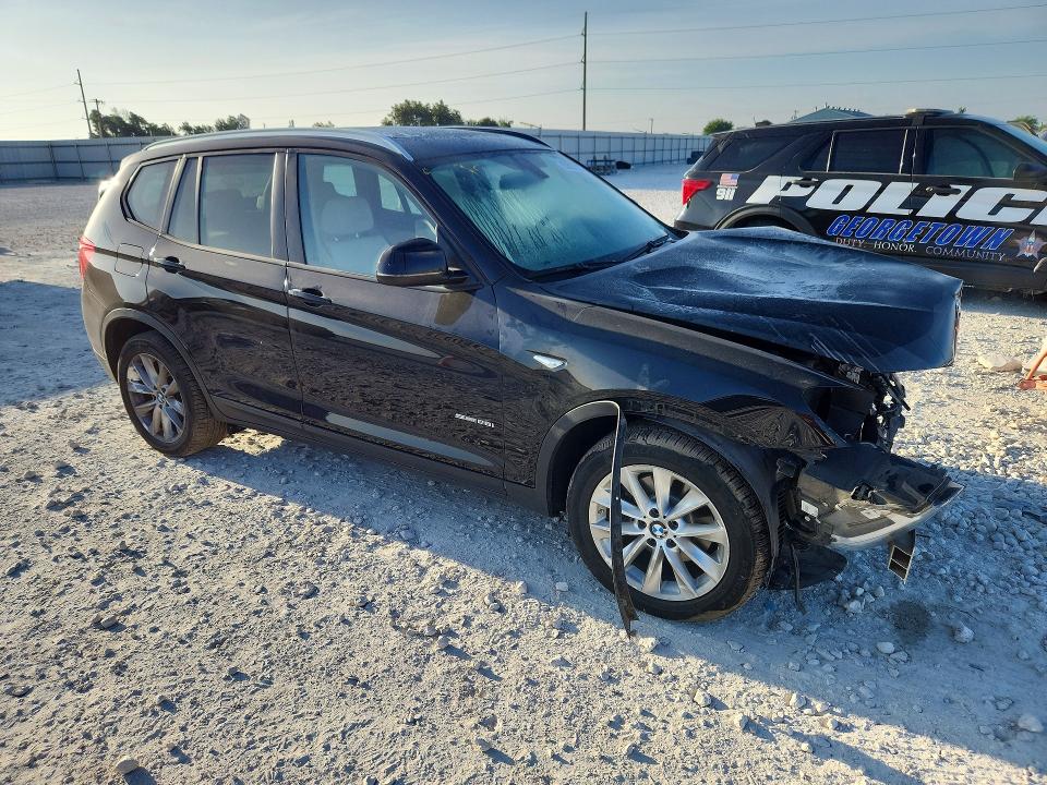 2017 Bmw X3 მანქანა იყიდება აუქციონზე, vin: 5UXWZ7C34H0V91250, აუქციონის ნომერი: 63507776