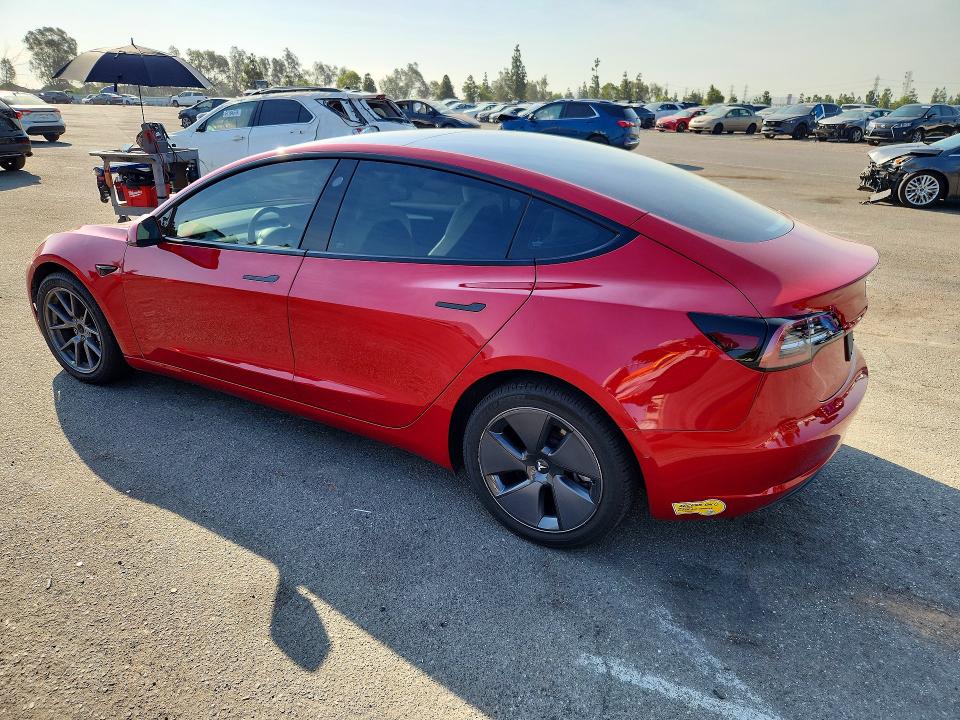 2022 Tesla Model 3 მანქანა იყიდება აუქციონზე, vin: 5YJ3E1EA3NF355887, აუქციონის ნომერი: 60058266