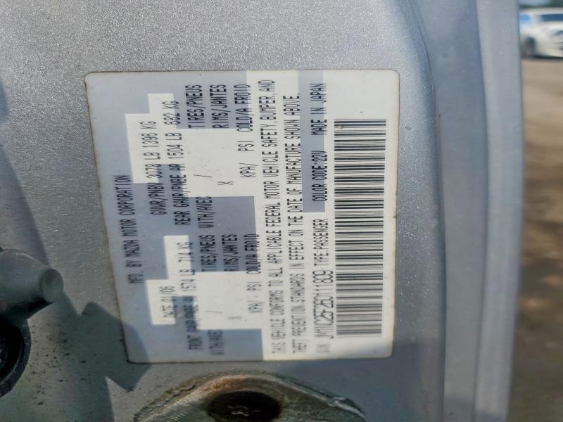 2006 Mazda Mx-5 Miata მანქანა იყიდება აუქციონზე, vin: JM1NC25F260111809, აუქციონის ნომერი: 59848276