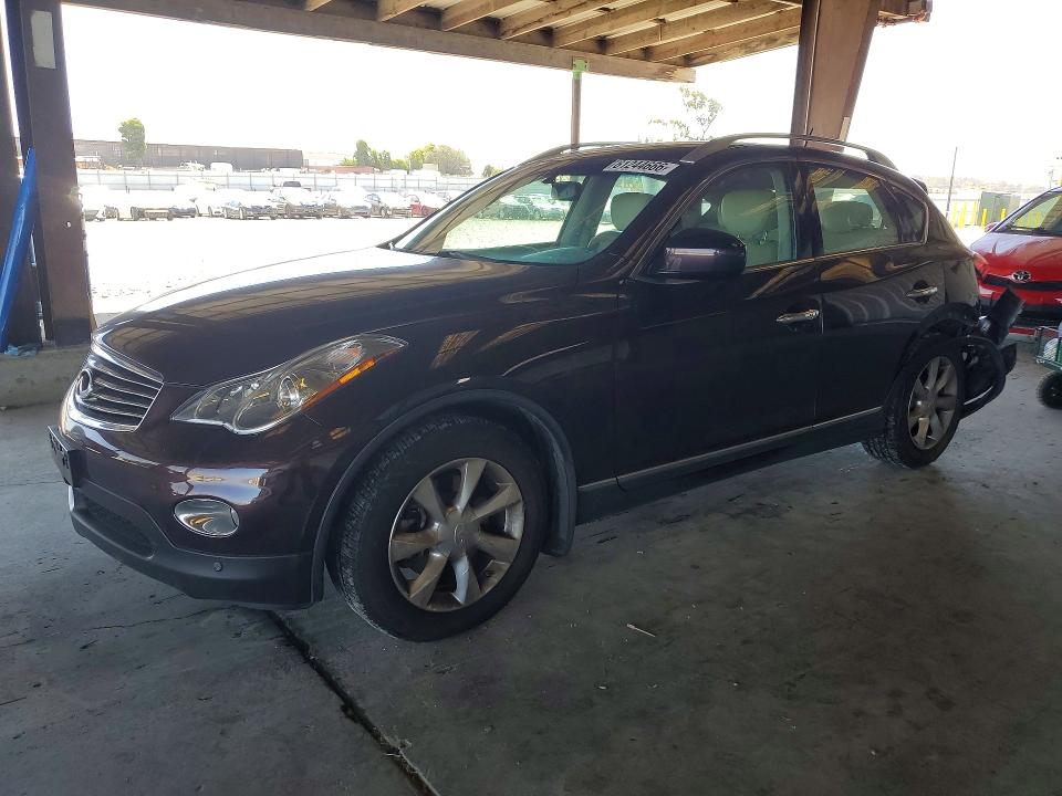 61244666 :رقم المزاد ، JNKAJ09F28M350449 vin ، 2008 Infiniti Ex35 مزاد بيع