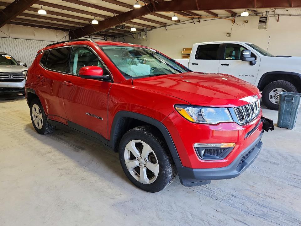 Продажа на аукционе авто 2019 Jeep Compass, vin: 3C4NJDBB8KT734576, номер лота: 62872886
