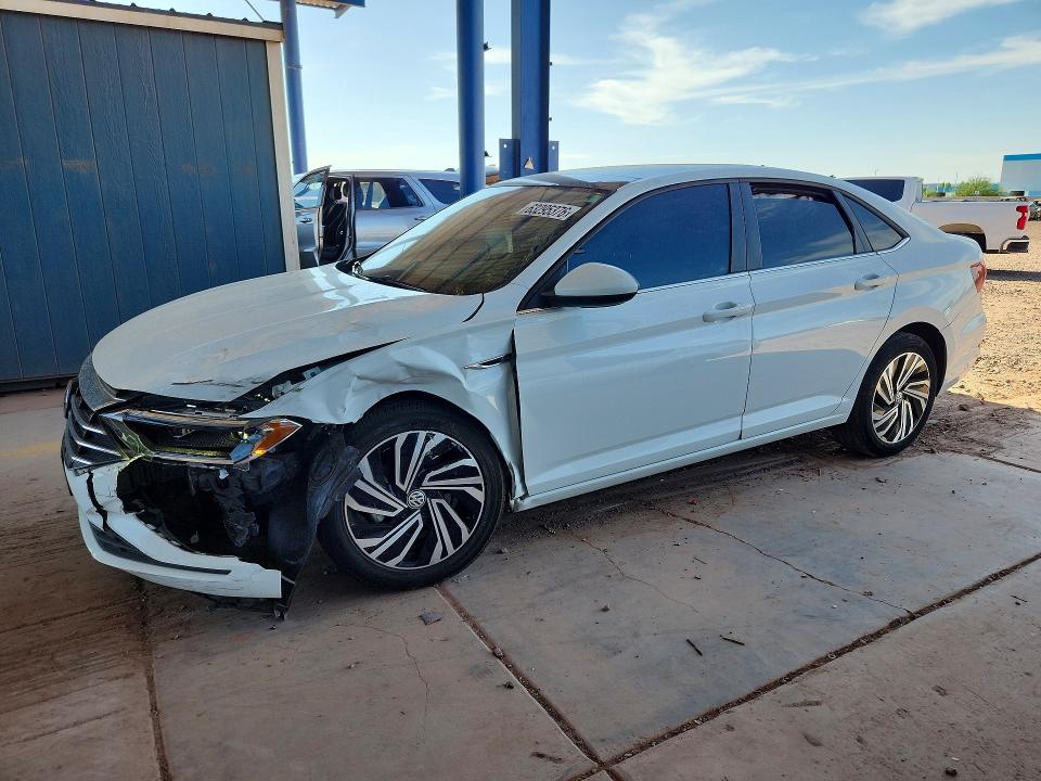 63295376 :رقم المزاد ، 3VWE57BU9MM022479 vin ، 2021 Volkswagen Jetta مزاد بيع