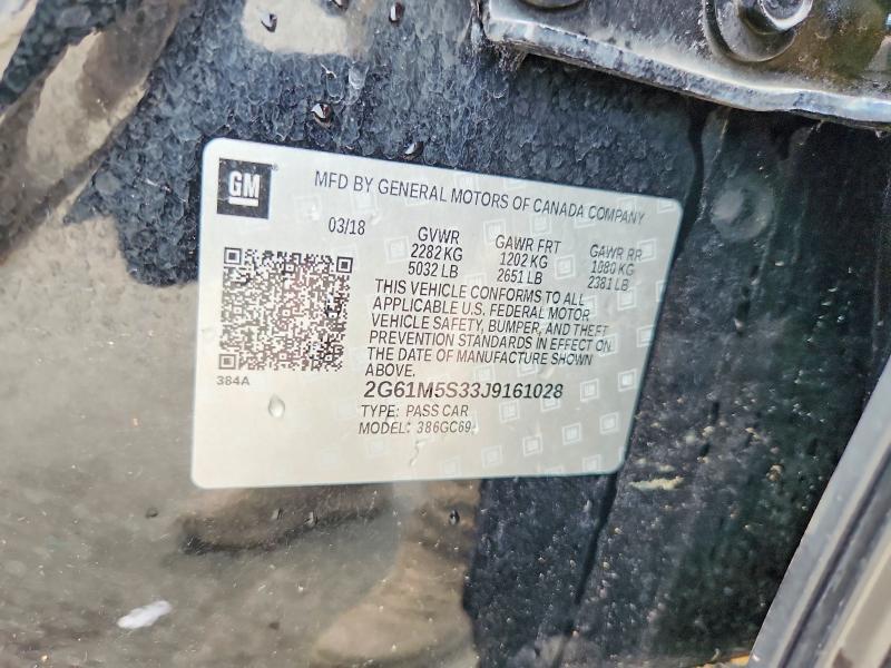 Продажа на аукционе авто 2018 Cadillac Xts, vin: 2G61M5S33J9161028, номер лота: 61182196