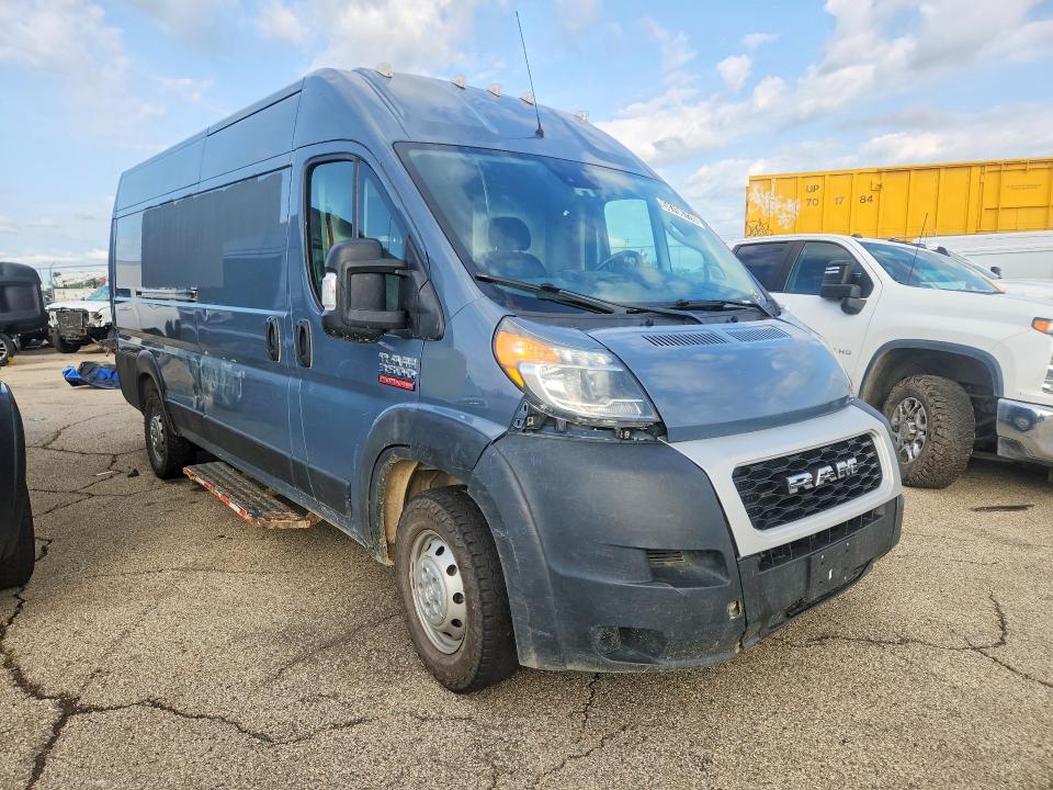 Продаж на аукціоні авто 2021 Ram Promaster 3500, vin: 3C6MRVJG5ME536091, номер лоту: 58766726